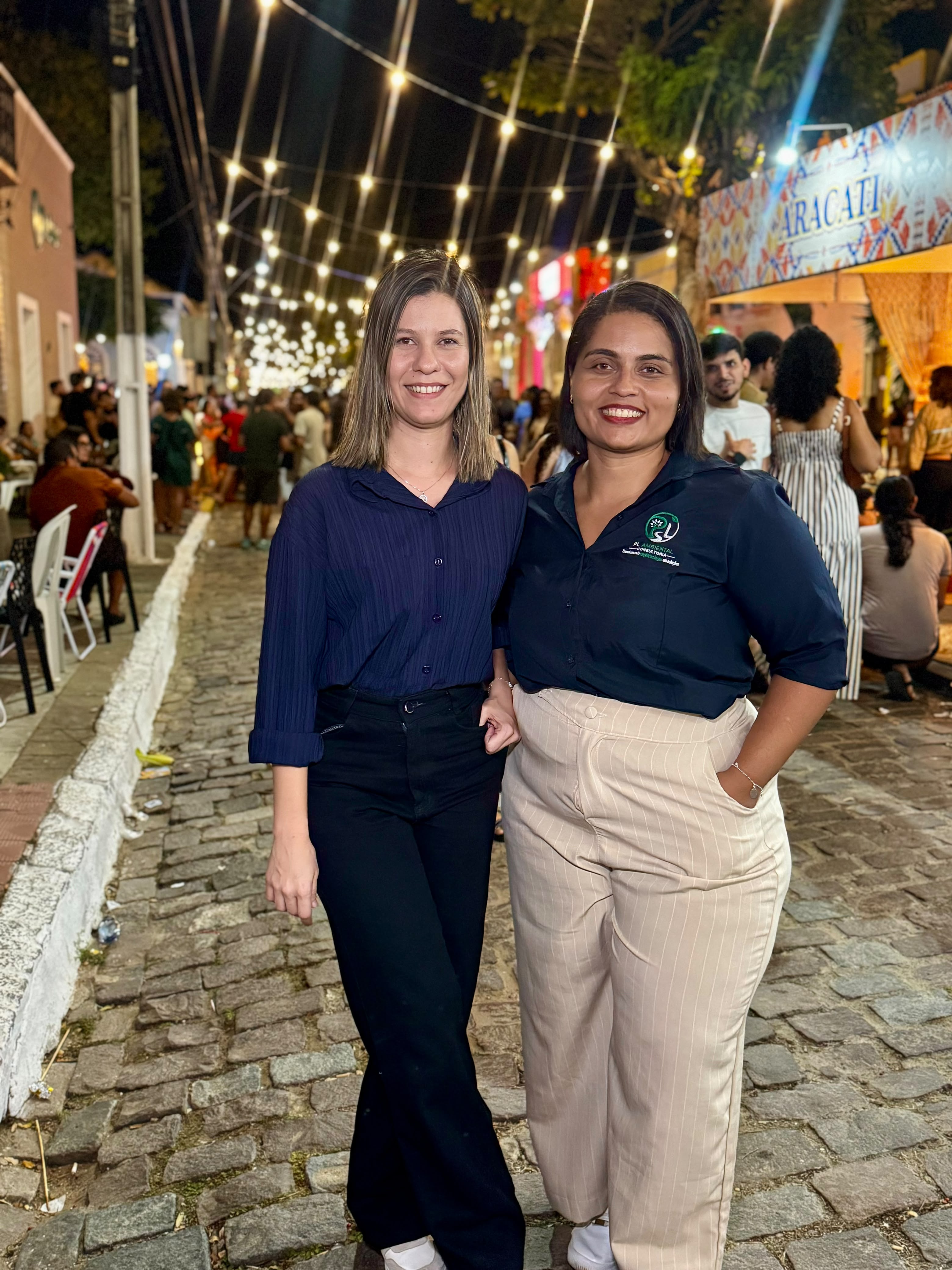 Paula Barbosa e Larissa Ramos, sócias da PL Ambiental Consultoria